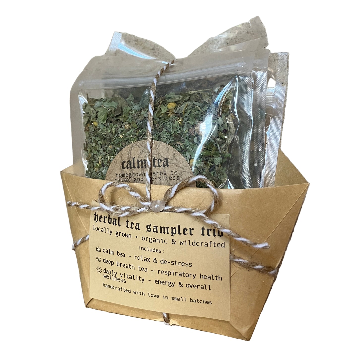 17 Herbal Tea Sampler Trio Gift Pack