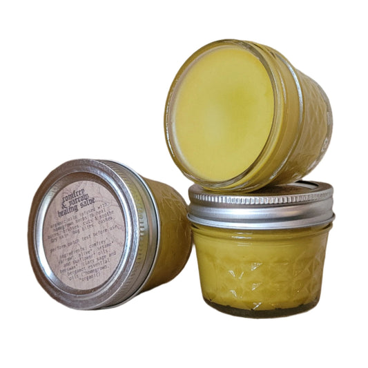 17 Comfrey & Yarrow Healing Salve